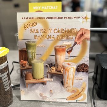 Junbi Matcha & Tea - Irvine - New sea salt caramel banana series - Bubble Tea Near Me - Irvine, California Junbi Matcha & Tea - Irvine - New sea salt caramel banana series - Bubble Tea Near Me - Irvine, California