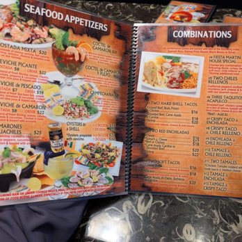 Fiesta Martin Van Ness - Menu (May 2025) - Comfort Food Near Me - Inglewood, California