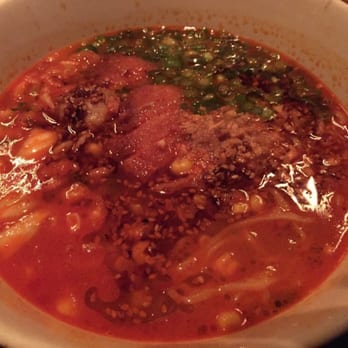 RAMEN-SAN - Kimchi & Fried Chicken Ramen - very spicy broth - Ramen Near Me - Chicago, Illinois RAMEN-SAN - Kimchi & Fried Chicken Ramen - very spicy broth - Ramen Near Me - Chicago, Illinois