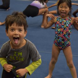 Berkeley Youth Gymnastics - Having some fun at class!