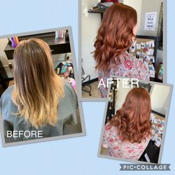 Eikova Salon and Spa - Color and cut by Mackenzie