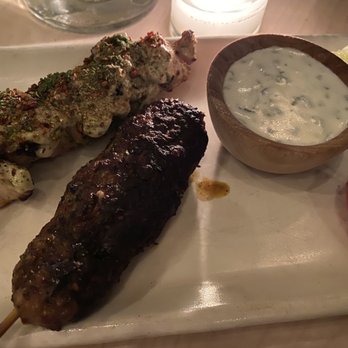Tusk - Ground Lamb and Pork Skewer Chicken Skewer - Middle Eastern Near Me - Portland, Oregon Tusk - Ground Lamb and Pork Skewer Chicken Skewer - Middle Eastern Near Me - Portland, Oregon