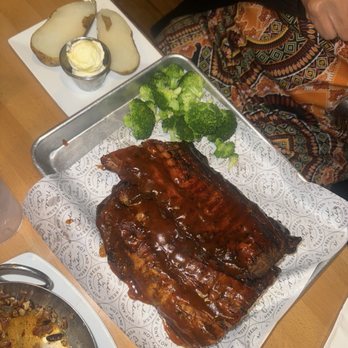 Clearwater Grill - baby back ribs + baked potato + broccoli - Bars Near Me - Locust Grove, Virginia Clearwater Grill - baby back ribs + baked potato + broccoli - Bars Near Me - Locust Grove, Virginia