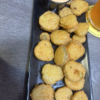 Silver Reef Brewing Craft & Kitchen - Fried Pickles (+ 3 more, kid 3 stole three of them before I took the pic) - Breweries Near Me - St. George, Utah Silver Reef Brewing Craft & Kitchen - Fried Pickles (+ 3 more, kid 3 stole three of them before I took the pic) - Breweries Near Me - St. George, Utah