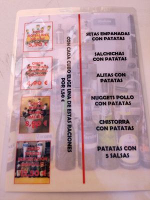Menu photo 2 Makelebule Madrid, M
