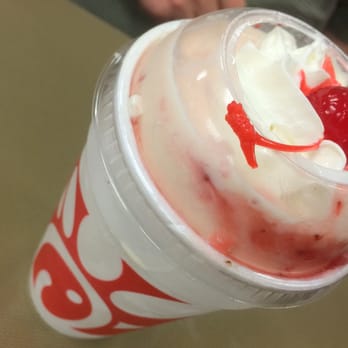 Chick-fil-A - Strawberry Shake (large) - Fast Food Near Me - Cockeysville, Maryland Chick-fil-A - Strawberry Shake (large) - Fast Food Near Me - Cockeysville, Maryland