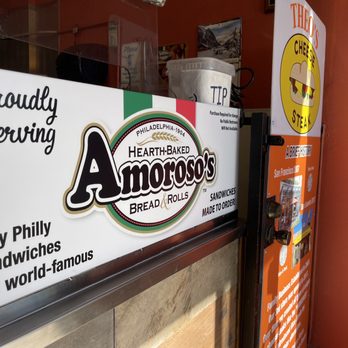 Theo's CheeseSteak Shop - Amoroso Bread  to make it official! - Cheesesteaks Near Me - San Leandro, California