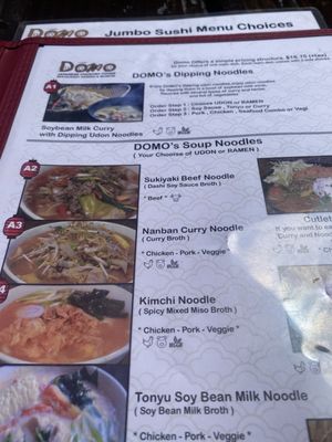 Menu photo 4 Domo Denver, CO