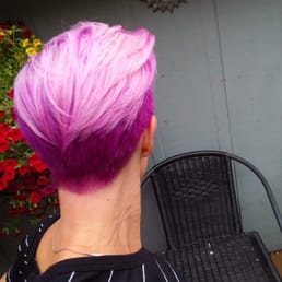 Hair cut and color by Lucas Nault.