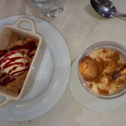 Le Pare Faim - Crumble aux pommes et Tiramisu crème de marron
