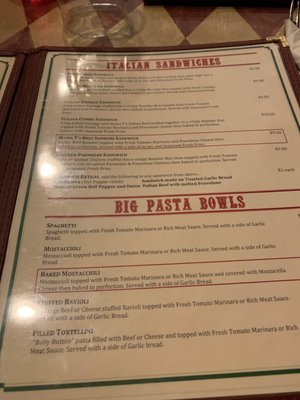 Menu photo 2 Mama T’s Italian Eatery Elkhorn, WI Menu photo 2 Mama T’s Italian Eatery Elkhorn, WI