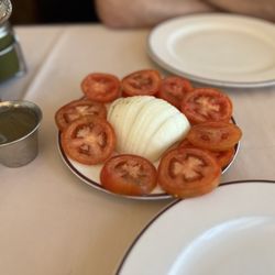 Ambar India Restaurant - Tomatoes and Onions Salad