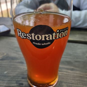 Restoration Pizza - It's Not A Tuber- ale with carrot - Pizza Near Me - Albuquerque, New Mexico