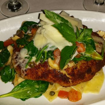 West End Cafe - Pamesan crusted chicken with variety of mushrooms and fesh basil - yum - New American Near Me - Carle Place, New York West End Cafe - Pamesan crusted chicken with variety of mushrooms and fesh basil - yum - New American Near Me - Carle Place, New York