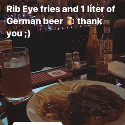 $25 rib eye do good! $25 rib eye do good!