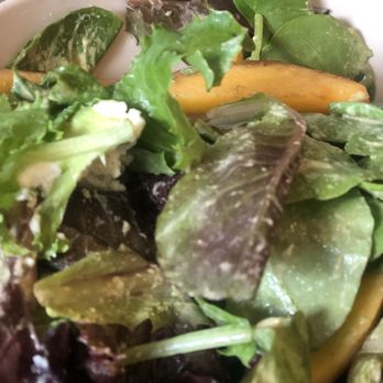 Triple Taproom & Kitchen - Peach salad with whipped goat cheese, toasted pistachios, and an asparagus vinaigrette! - Breweries Near Me - Milwaukee, Wisconsin