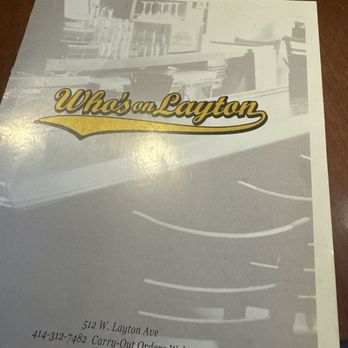 Who’s on Layton | A Cream City Concepts Destination - Sports Bars Near Me - Milwaukee, Wisconsin Who’s on Layton | A Cream City Concepts Destination - Sports Bars Near Me - Milwaukee, Wisconsin
