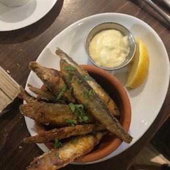 Webbe's Rock-a-nore - Sprats with Parsley, Cayenne and Tartar Sauce - Seafood Near Me - Hastings, ESX Webbe's Rock-a-nore - Sprats with Parsley, Cayenne and Tartar Sauce - Seafood Near Me - Hastings, ESX