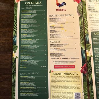 Mirisata - Drink Menu - November 2025 - Sri Lankan Near Me - Portland, Oregon Mirisata - Drink Menu - November 2025 - Sri Lankan Near Me - Portland, Oregon