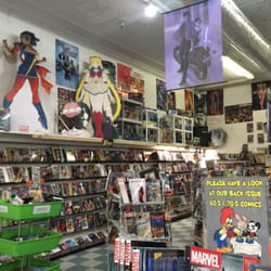 Sarge’s Comics - Back area