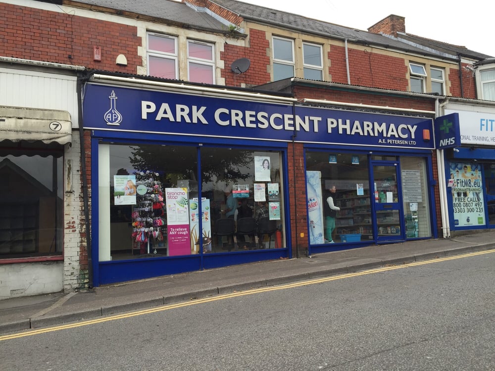 PARK CRESCENT PHARMACY Updated July 2024 8 Park Crescent, Barry