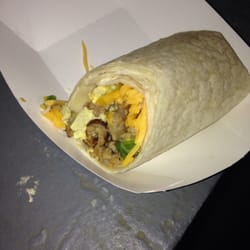 Sweet AL's Cart - The breakfast burrito. Very good.