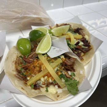 Los Tacos No 1 - 2 Adobadas - Tacos Near Me - New York, New York