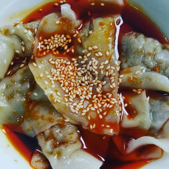 Han Dynasty - Dumplings in Chilli Oil so good - Szechuan Near Me - Brooklyn, New York