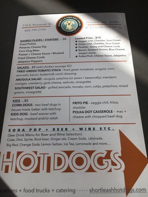 Menu photo 7 Short Leash Hotdogs & Taproom Phoenix, AZ Menu photo 7 Short Leash Hotdogs & Taproom Phoenix, AZ