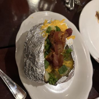 Pappadeaux Seafood Kitchen - Baked potato - Seafood Near Me - Dallas, Texas Pappadeaux Seafood Kitchen - Baked potato - Seafood Near Me - Dallas, Texas
