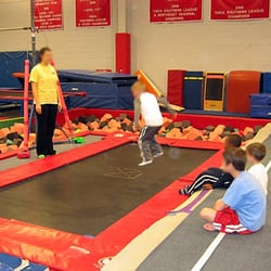 Lakewood-Trumbull Branch YMCA - Gymnastics birthday party