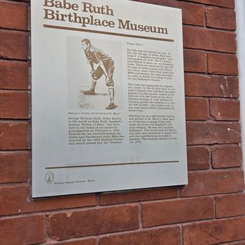 Babe Ruth Birthplace & Museum - Museums Near Me - Baltimore, Maryland Babe Ruth Birthplace & Museum - Museums Near Me - Baltimore, Maryland