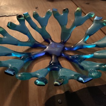Fire Glass Studio - Coral Bowl - Art Classes Near Me - Canoga Park, California
