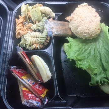 Chicken Salad Chick - Jazzy Julie Chicken Salad w/ side pasta salad. - Sandwiches Near Me - Jacksonville, Florida