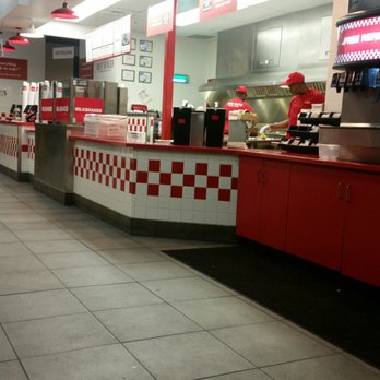Five Guys - Clean dining room and friendly, professional employees. - Burgers Near Me - Elk Grove, California Five Guys - Clean dining room and friendly, professional employees. - Burgers Near Me - Elk Grove, California