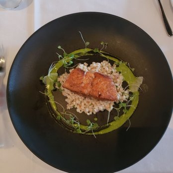 Kyma - Salmon & risotto - Greek Near Me - Atlanta, Georgia