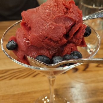 Cafe Whitney - Raspberry Zinfandel Sorbet - New American Near Me - Reno, Nevada
