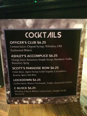 Photo of THE ROC SF: Bar & Nightclub - San Francisco, CA, US. Grand opening menu. (After Bar Rescue transformation)