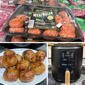 ALDI - Pork Italian Style Meatballs $3.59 (nice addition to Spaghetti) ~ I opted to Air Fry at 380 degrees for 12 mins (flipping in between) ~ - Grocery Near Me - Jacksonville, Florida ALDI - Pork Italian Style Meatballs $3.59 (nice addition to Spaghetti) ~ I opted to Air Fry at 380 degrees for 12 mins (flipping in between) ~ - Grocery Near Me - Jacksonville, Florida