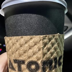 Atomic Coffee Bar - The worst tasting vanilla latte in all of the world.