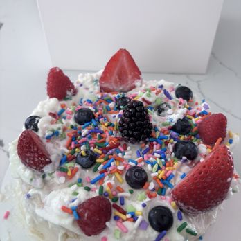 Sur La Table - First two layered cake baked from scratch - Kitchen Supplies Near Me - Costa Mesa, California