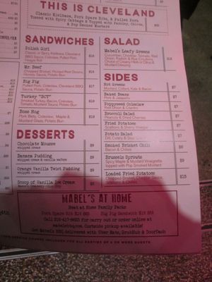 Menu photo 7 Mabel's BBQ Cleveland, OH Menu photo 7 Mabel's BBQ Cleveland, OH
