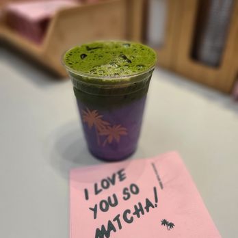 Cha Cha Matcha - Purple Drink with Matcha - Coffee & Tea Near Me - Century City, California