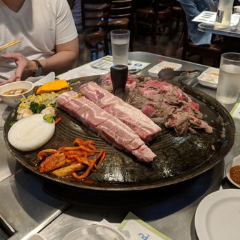 The Cast Iron Pot - Grill with pork belly and bulgogi - Korean Near Me - Fairview, New Jersey The Cast Iron Pot - Grill with pork belly and bulgogi - Korean Near Me - Fairview, New Jersey