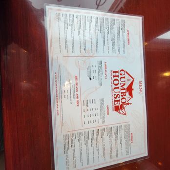 Gumbo House - Menu - Cajun/Creole Near Me - Anchorage, Alaska