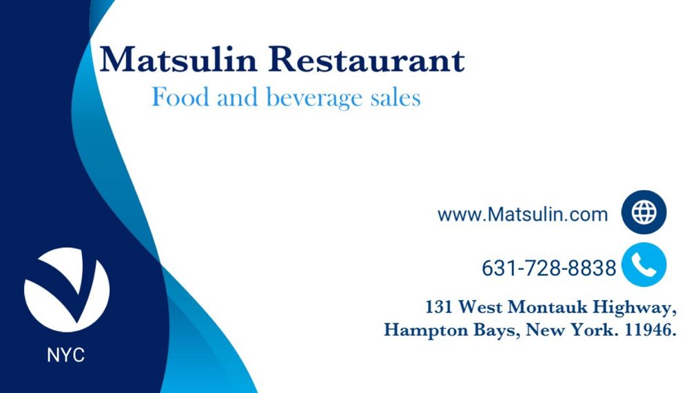 MATSULIN 131 W Montauk Hwy, Hampton Bays, NY Yelp