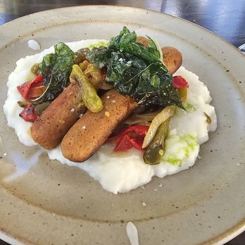 Little Saint - Fennel sausage - Vegan Near Me - Healdsburg, California Little Saint - Fennel sausage - Vegan Near Me - Healdsburg, California