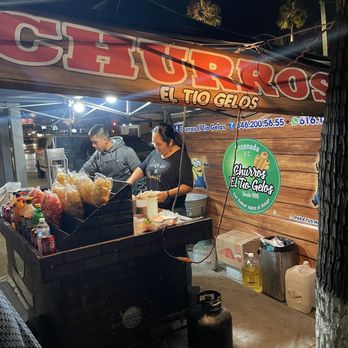 Churros El Tio Gelos - Food vendor stand - Food Stands Near Me - Ensenada, BCN Churros El Tio Gelos - Food vendor stand - Food Stands Near Me - Ensenada, BCN