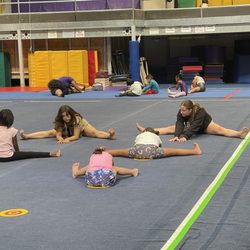 Inland Empire Gymnastics Academy - Warm up with coach Emily.