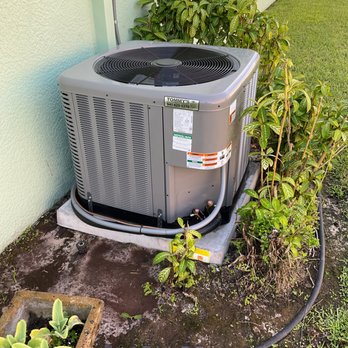 Tommy's Port Charlotte Air Conditioning & Heating - A Great Job by Tommy's AC Installers! This homeowner loves their new Rheem AC system! - Heating & Air Conditioning/HVAC Near Me - Port Charlotte, Florida Tommy's Port Charlotte Air Conditioning & Heating - A Great Job by Tommy's AC Installers! This homeowner loves their new Rheem AC system! - Heating & Air Conditioning/HVAC Near Me - Port Charlotte, Florida